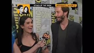 Jennifer Connelly | Keanu Reeves | The Day The Earth Stood Still Interview Comic Con San Diego