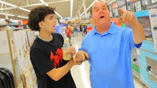 Walmart Manager Rages
