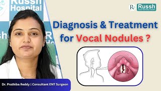 Diagnosis and Treatment for Vocal Nodules | Explained by Dr. Prathiba Reddy - Consultant ENT Surgeon