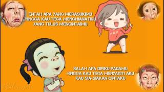 Story WA kekinian lagu viral ' Salah apa aku'