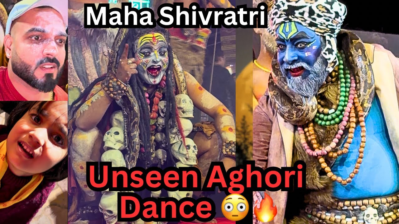 Unseen Aghori Dance 😳🔥| Ganga Aarti First time in patiala | Maha Shivratri 2026
