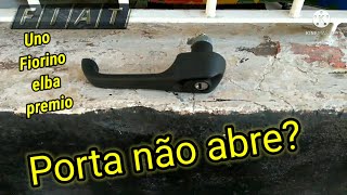 Car door won't open? Fiat uno, Elba, Fiorino; Prêmio..how to solve???