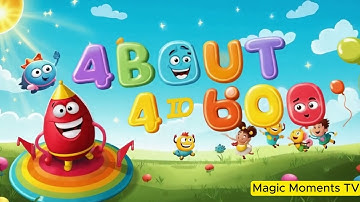 Number Rocket Countdown 41-60 🚀 | Fun Learning Numbers for Kids | Magic Moments Kids TV