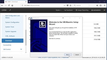 Installing VM Maestro in the March 2018 1.5.X VIRL