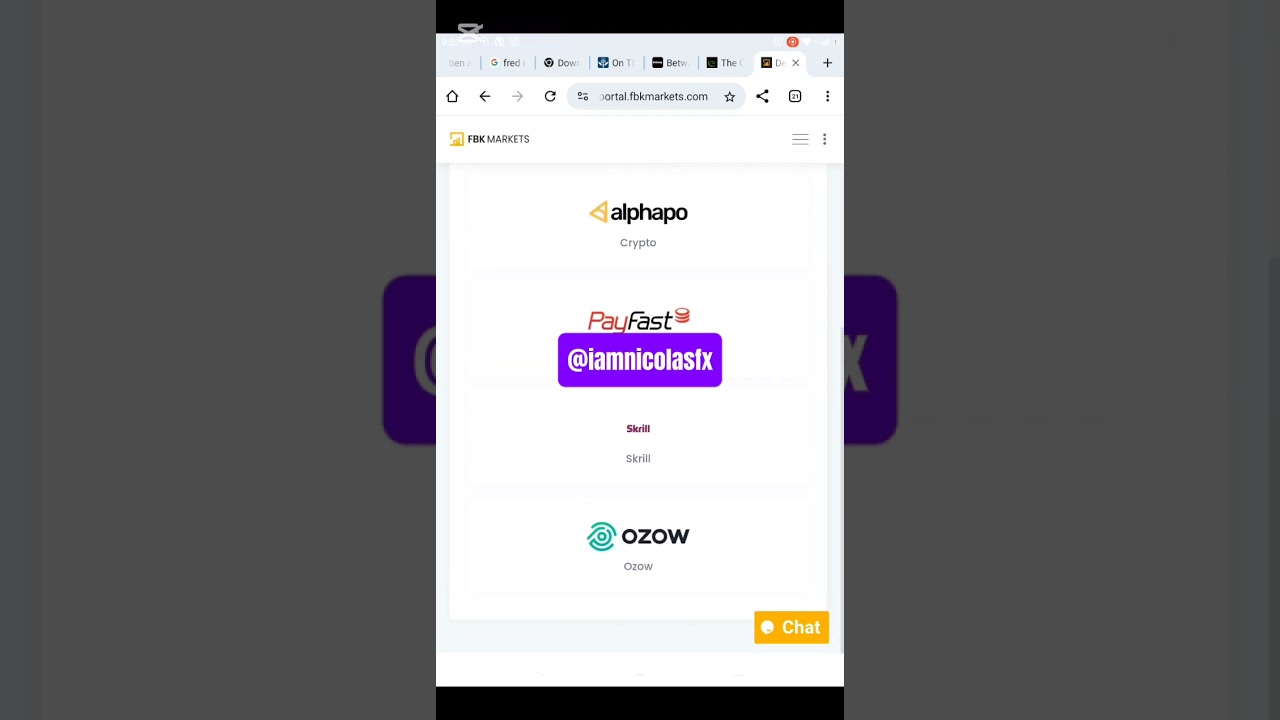 Start Day Trading with FBK MARKETS (Minimum Deposit R20) 