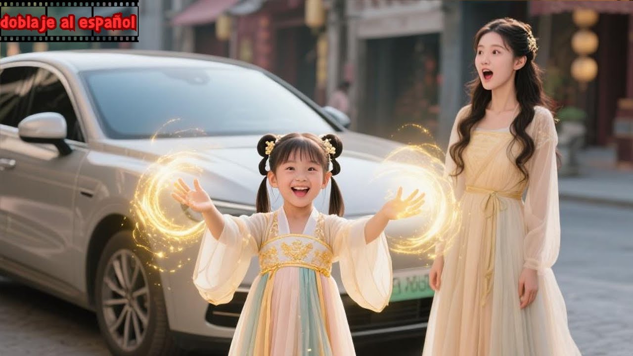 【FULL📽】 ¡Qué shock! La niña que detuvo un auto con magia es una inmortal de 800 años#minidrama