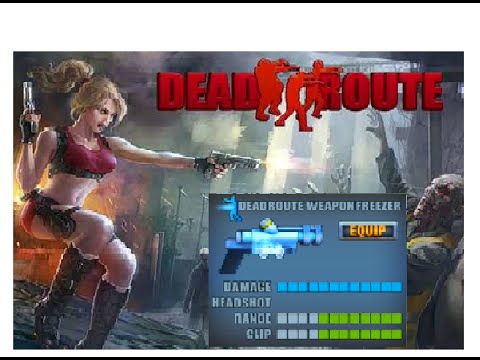 Dead Route Gameplay - Arma do Gelo (WeaponFreezer)