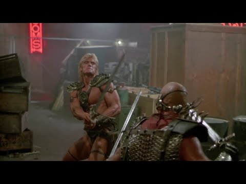 Masters of the Universe - He-man vs Beast Man, General Blade, Saurod, Karg - Dolph Lundgren