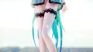 [MMD] Miku in heaven - deep blue song