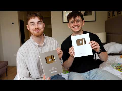 Unboxing our Silver Play Button.. TOGETHER!