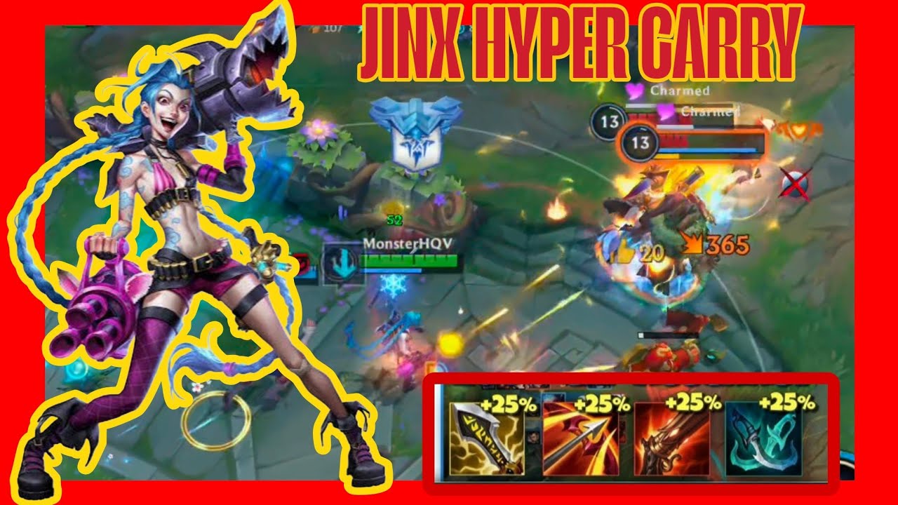 Late Game Monster Jinx – Insane ADC Carry in Ranked Match | Wild Rift ...