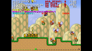 Mario reinforcemt learning with genetic algorithm -speed run-