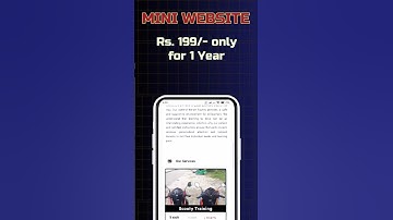 Create Mini Website | Digital Visiting Card | Biz Know India #digitalart #digitalmarketing