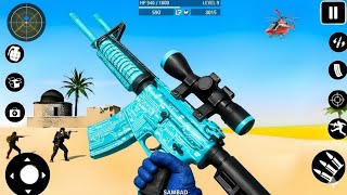 FPS Robot Shooter Strike Anti-Terrorist Shooting🚁🪂 New #2026 Update  Android GamePlay #1 screenshot 4