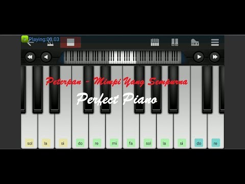 Peterpan - Mimpi Yang Sempurna (Perfect Piano)