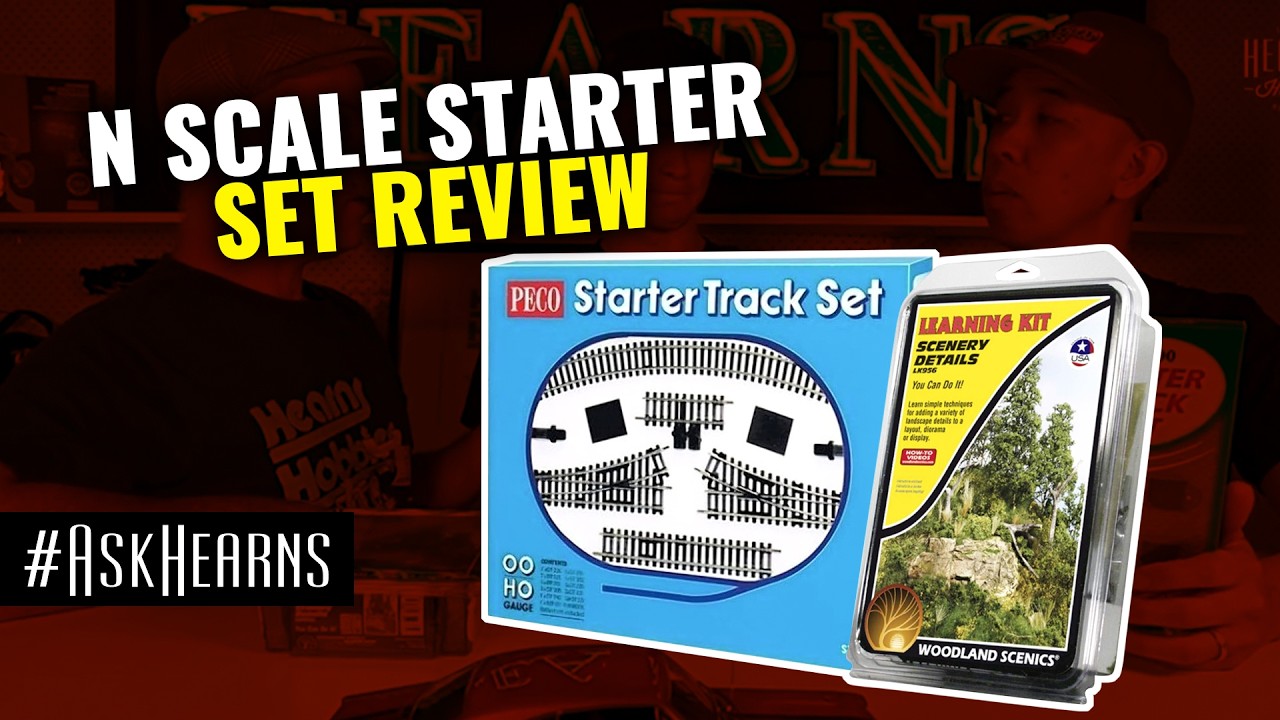 N Scale Setrack Starter Set & Scenery Kit Review | #askhearns 