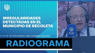 Irregularidades detectadas en el Municipio de Recoleta