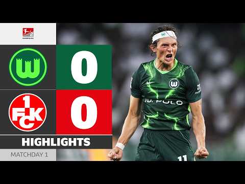 VFL WOLFSBURG - KAISERSLAUTERN | Highlights | Matchday 1 - Bundesliga 2 2026/27 — football highlights