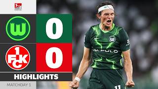 VFL WOLFSBURG - KAISERSLAUTERN | Akcentai | 1 turas - Bundesliga 2 2026/27
