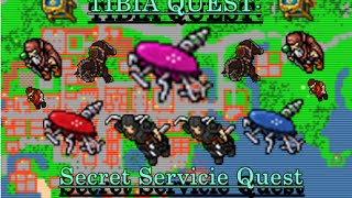 TIBIA QUEST: Secret Servicie Quest // TIBIA EN ESPAÑOL // Squeezing Gear of Girlpower o CGB