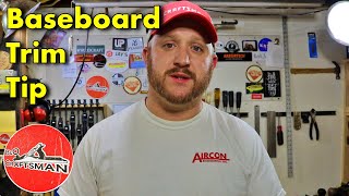 Detailed How to Remove Baseboard trim EASILY! Details