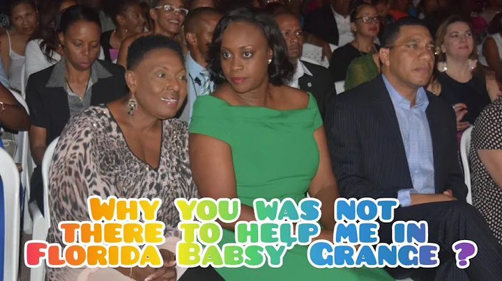 Juliet Holness Booing In Florida