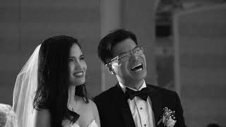Hau & Khanhs Wedding Black And White