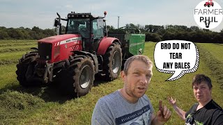 THE BEST QUALITY SILAGE WE'VE EVER MADE?! | RED CLOVER MOWING, ROWING, BALING, MOVING