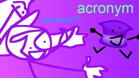 ACRONYM Object Show - Auditions are OPEN!! (voice acting CLOSED but others r open!)
