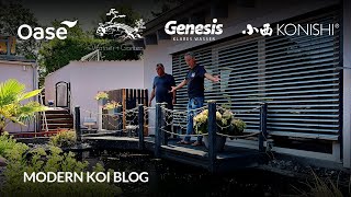 Modern Koi Blog #6143 - Andreas's awesome 40,000 liter pond with great water and large Koi