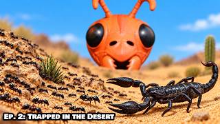 1000 Days to Simulate an Ant Empire | Ep. 2: Trapped in the Desert