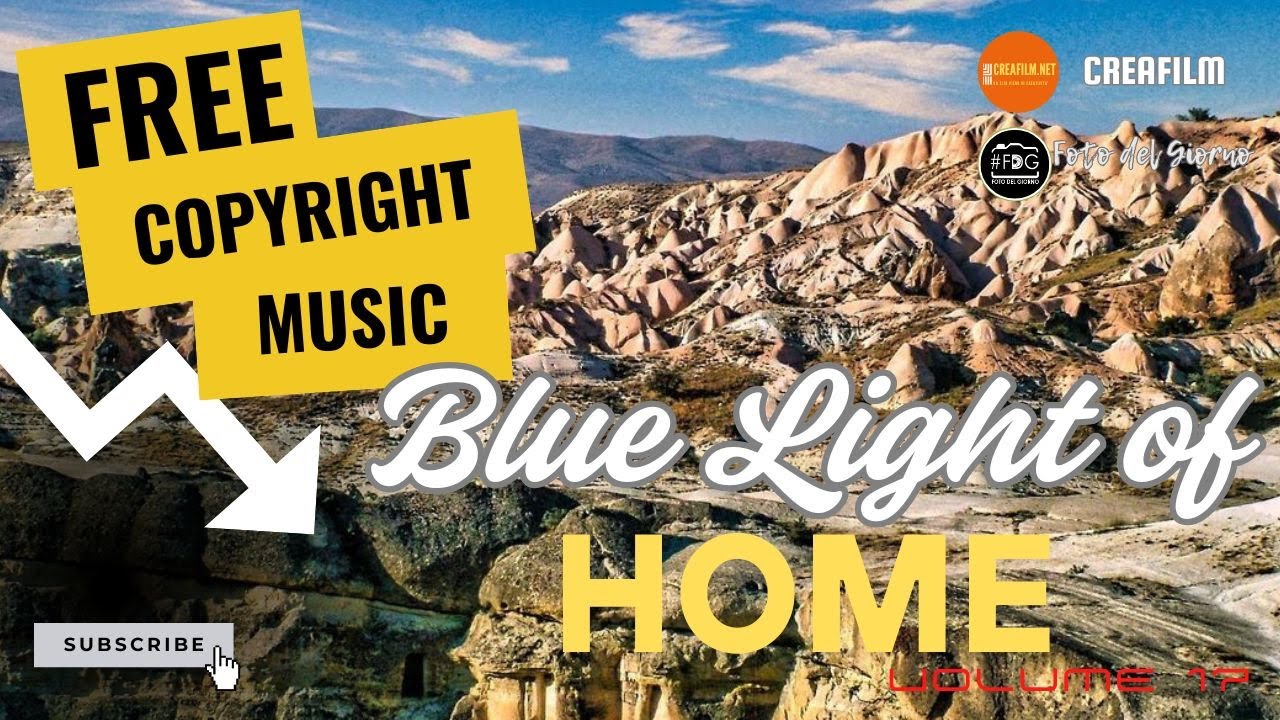 Blue Light of Home | Free Copyright Music 2025 🎧 | Musica senza copyright by Creafilm
