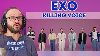 EXO 엑소 - Killing Voice 킬링보이스를 - first time reaction