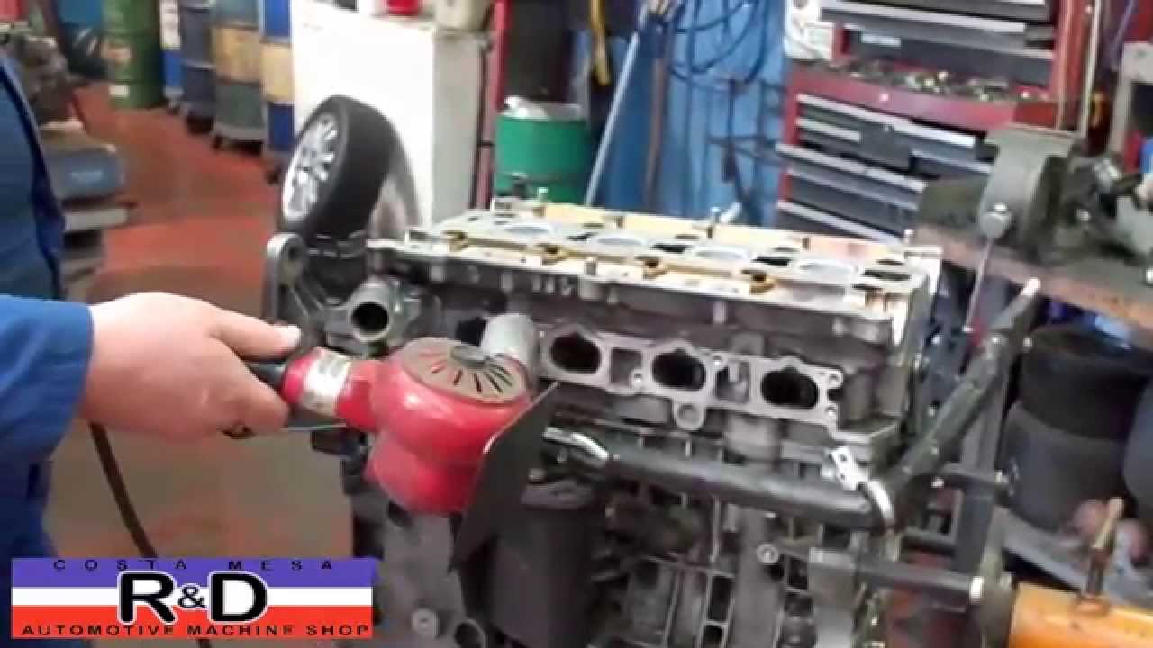 Cylinder Head Heating Before Retouque YouTube