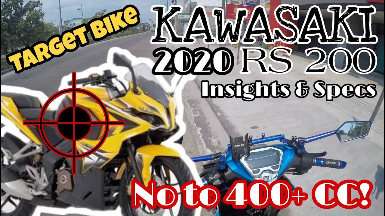 Kawasaki RS200 2020 | Insights and Specs | Bakit ayaw ko sa 400+ CC ...