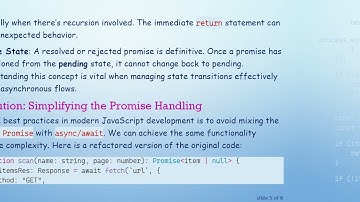 Understanding Why resolve() Might Not Change Promise Status in JavaScript