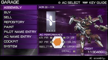 Armored Core Silent Line Portable - AI Arena Battles #9