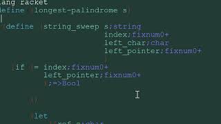 (Racket) leetcode medium