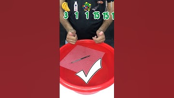 TRY TO GUESS HOW MANY TISSUES PAPER WILL FLOAT?? WHAT SHOULD I MAKE A VIDEO ON NEXT? #satisfying