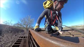 New Extreme 360 Mine Exploration  Footage Straight Down A Mine Shaft!