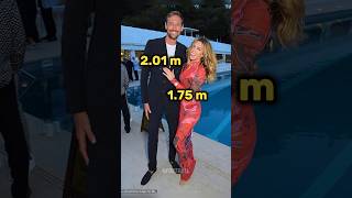 Famous Height Difference between Footballers and their Wives 😳 Part 2 / #football #viral #shorts Wealth
