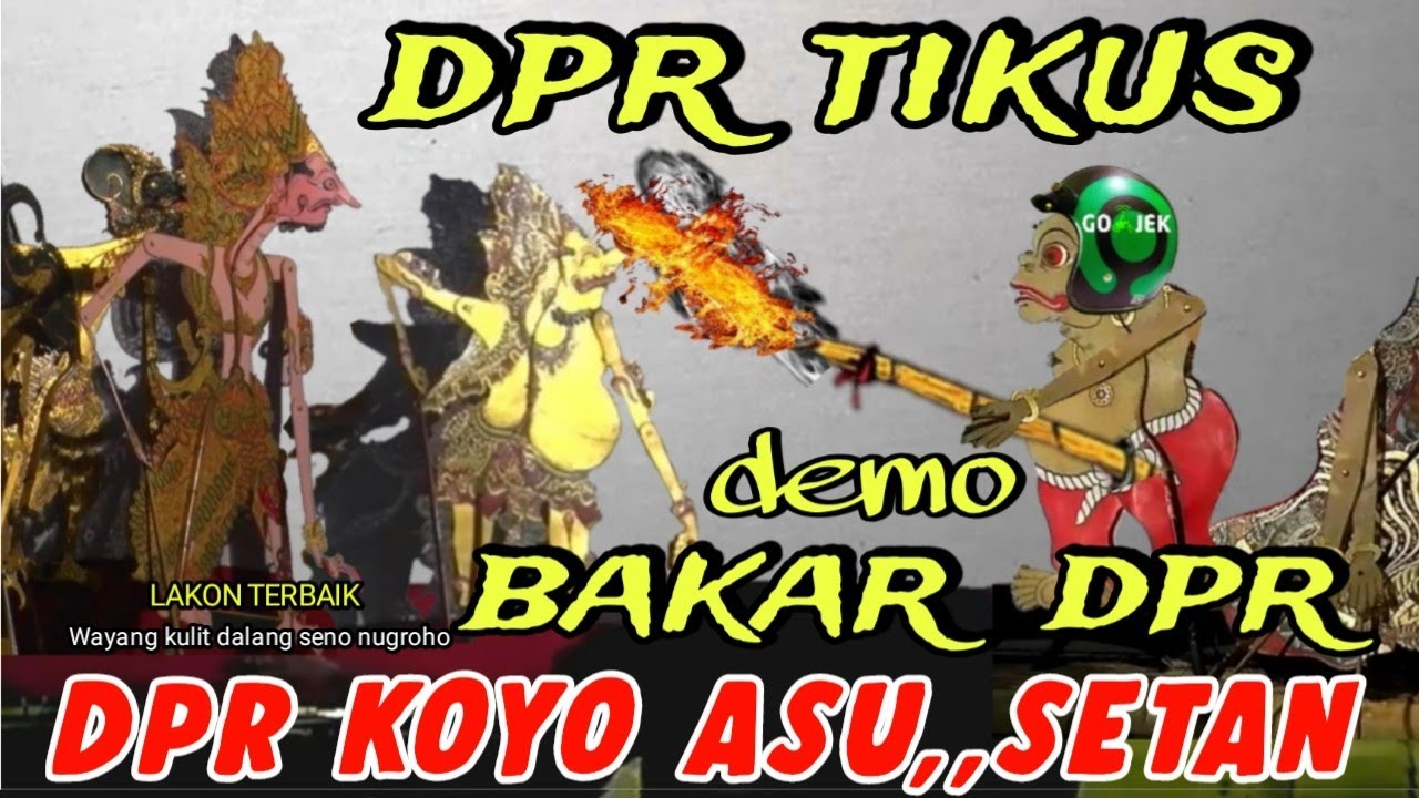 BAGONG MBAKAR KANTOR DPRD,,PAGELARAN WAYANG KULIT DALANG SENO NUGROHO