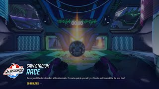 What it feels like to speedrun splitgate's saw stadium race