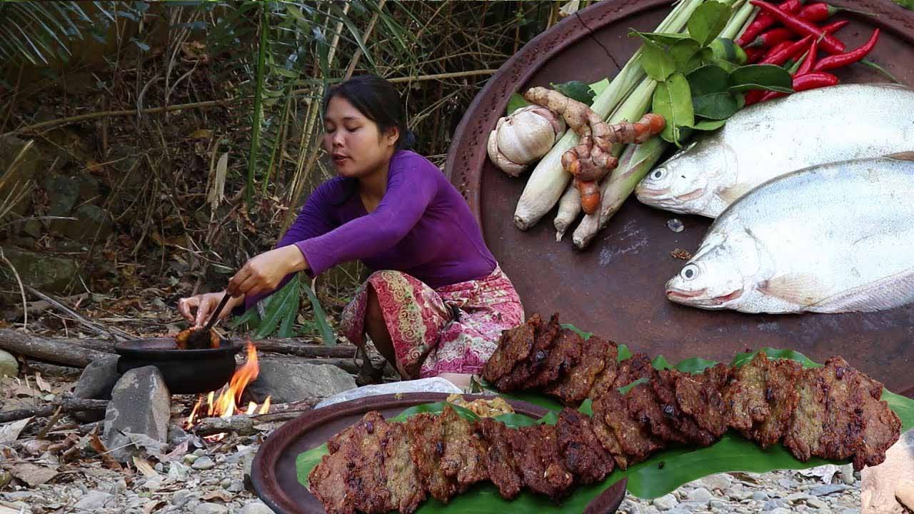 Life in jungle HD - How to Cook Panel fish & Spices have a taste