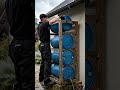 DIY Rain water tank system from recycled barrels. #fixit #satisfying #fixitnow #drfixit
