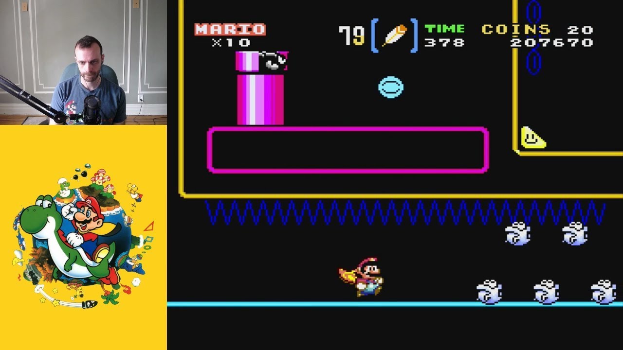 Mario's Quest for the Water (SMW Hack) - Part 1