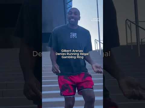 Gilbert Arenas DENIES Running Illegal Gambling Ring | #Shorts #gilbertarenas