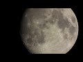 Coolpix P1000 - Moon filmed in 4k UHD at 3000mm at 125x optical zoom