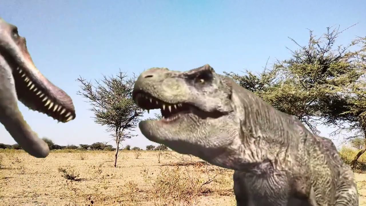 Jurassic Park Style Dinosaur Attack 😱 | T-Rex vs Human