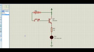 Glow LED Using Transistor in Proteus | PN2222 Transistor Circuit Tutorial screenshot 4